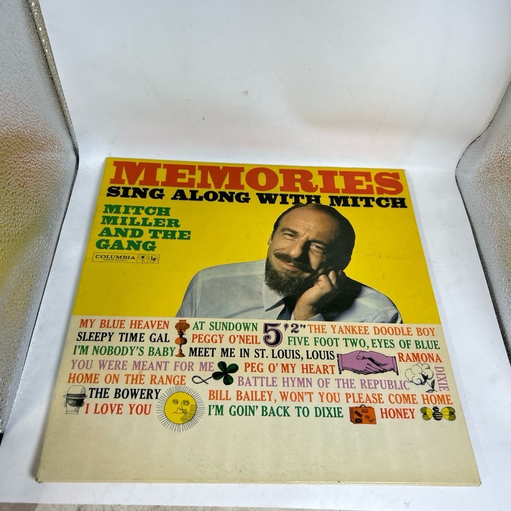 Columbia Vinyl Record Memories Sing Along Mitch Soundtracks Broadway‎ Classic